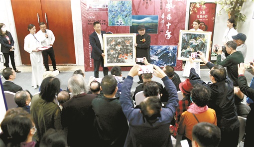 陳明從藝50年作品展 歲月留痕，文藝創(chuàng)作綻放光華